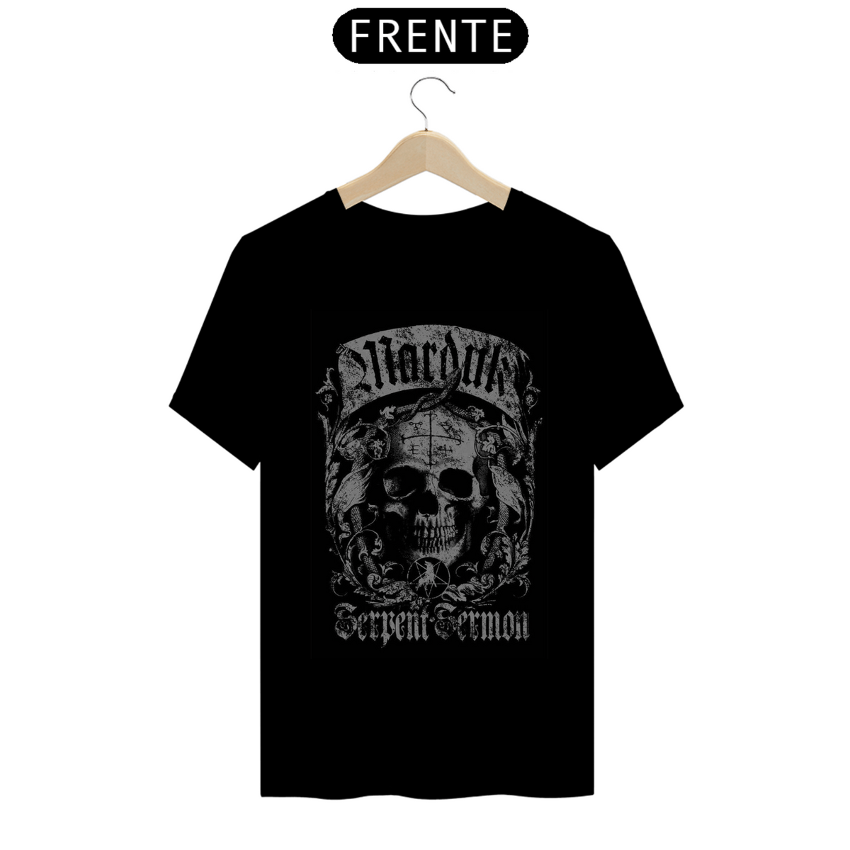 Nome do produto: Camisa Marduk (Preta) - Black Metal