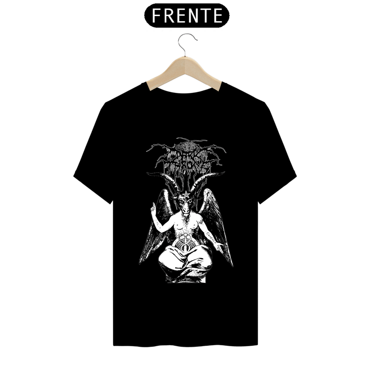 Nome do produto: Camisa Dark Throne (Preta) - Black Metal