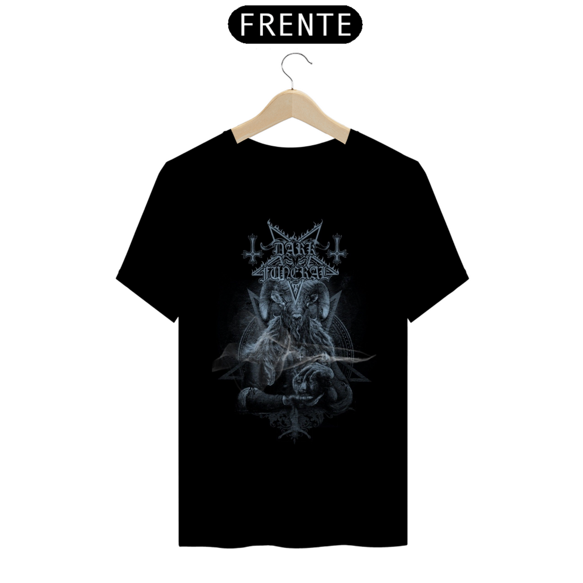 Nome do produto: Camisa Dark Funeral (Preta) - Black Metal