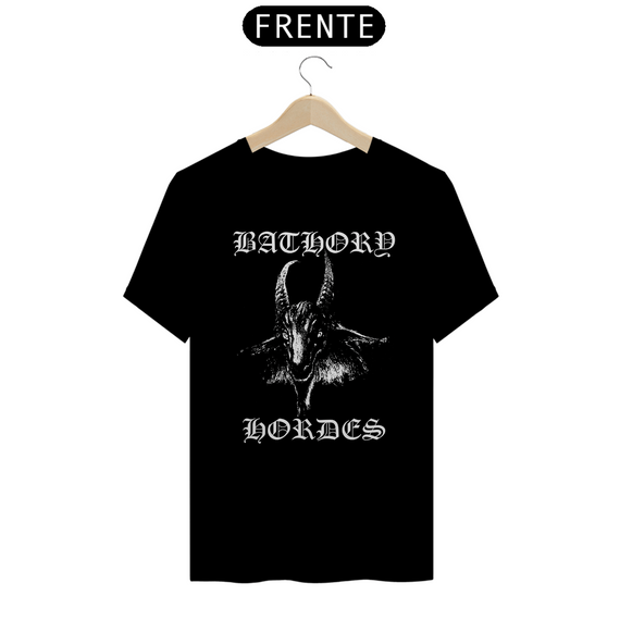 Camisa Bathory Hordes Goat (Preta) - Black Metal