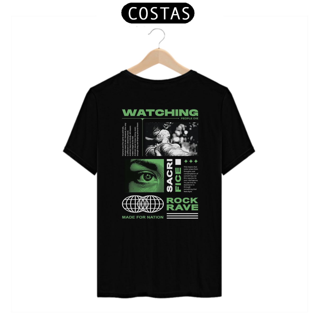 Nome do produto: Camisa Watching - Moda Skate Streetwear