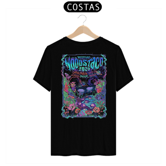 Camisa FESTIVAL HOODSTACO (Preta) - Moda Streetwear 