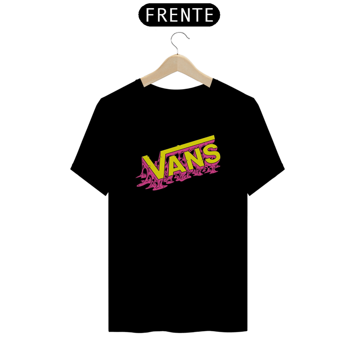 Nome do produto: Camisa VANS (Preta) - Moda Streetwear 