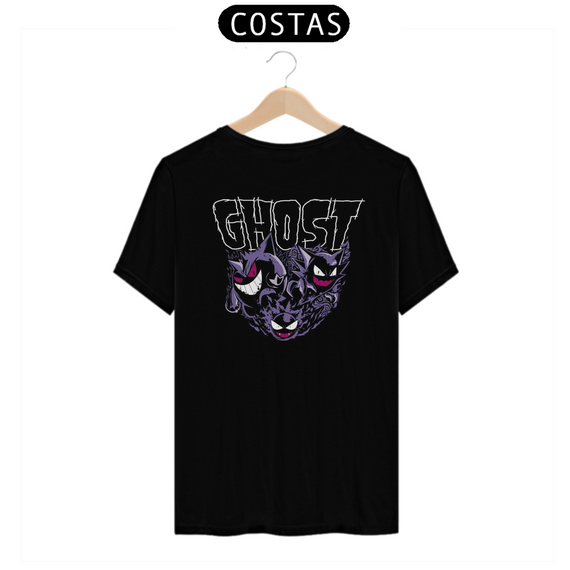 Camisa GHOST (Preta) - Moda Skate Streetwear 