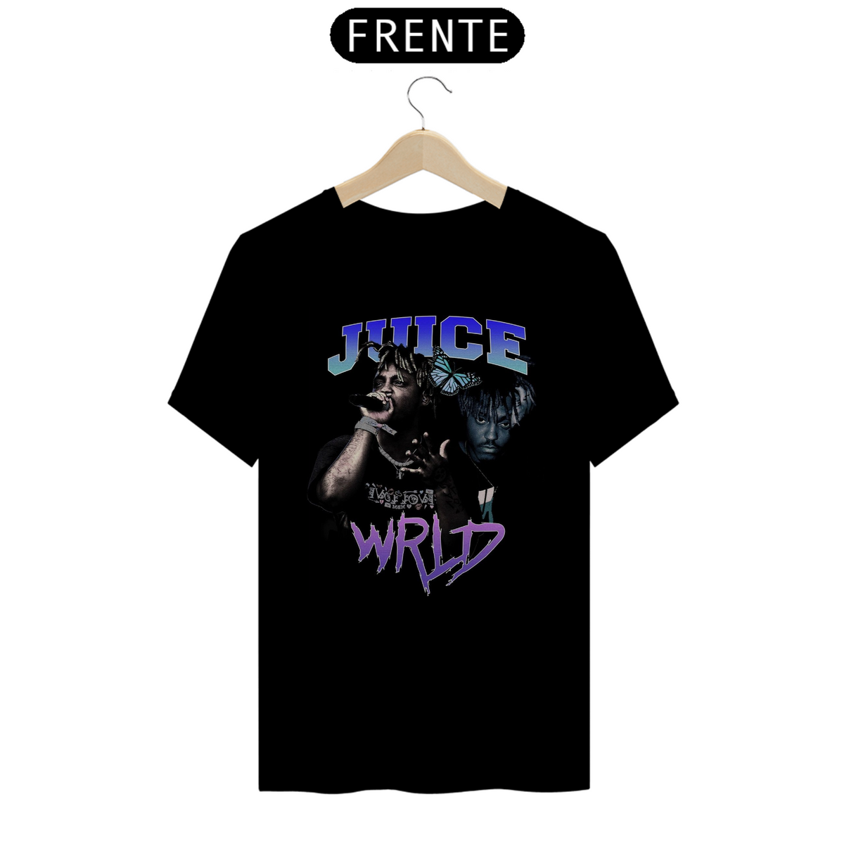 Nome do produto: Camisa Juice Wrld - Moda Rap/Hip Hop