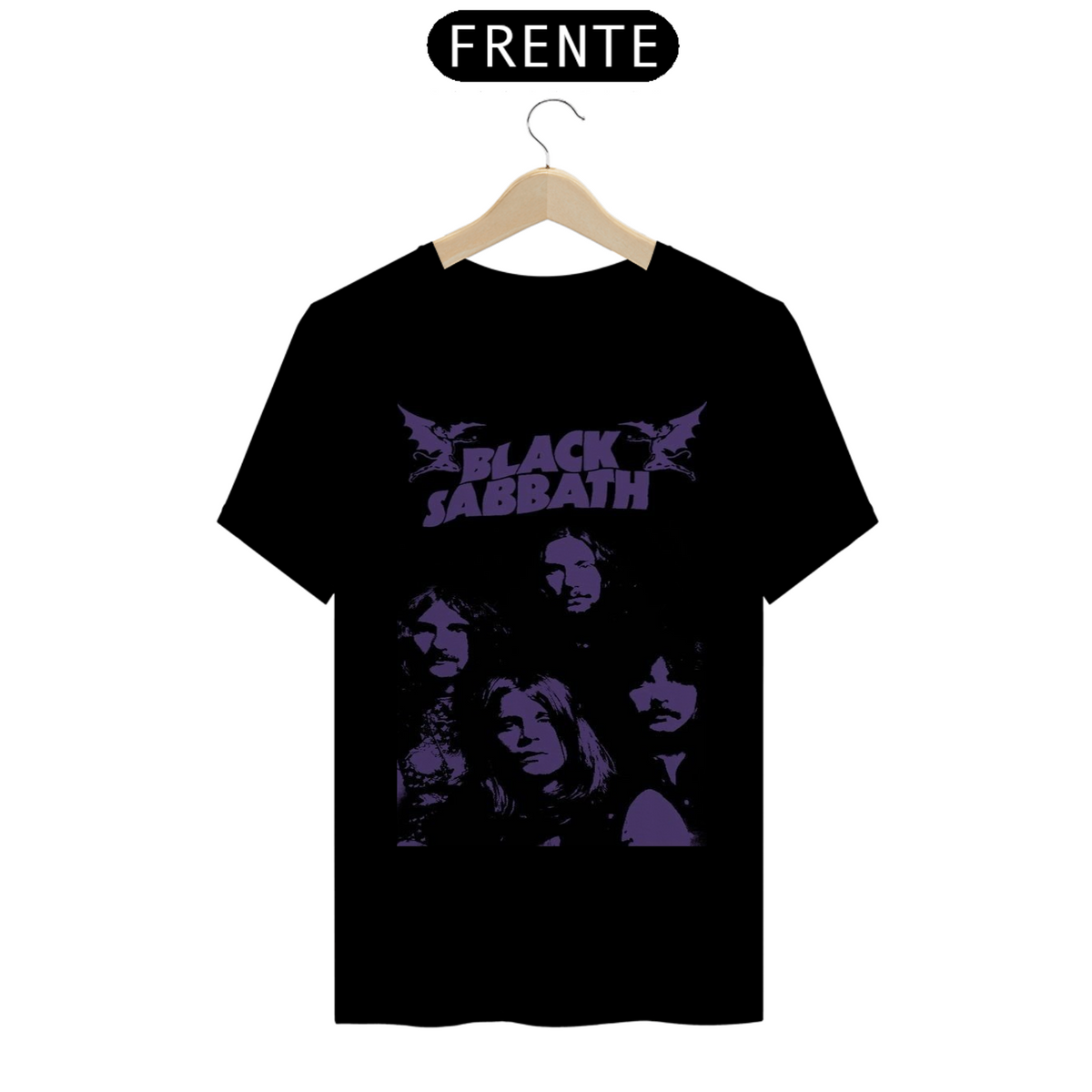 Nome do produto: Camisa Black Sabbath - Moda RockWear 