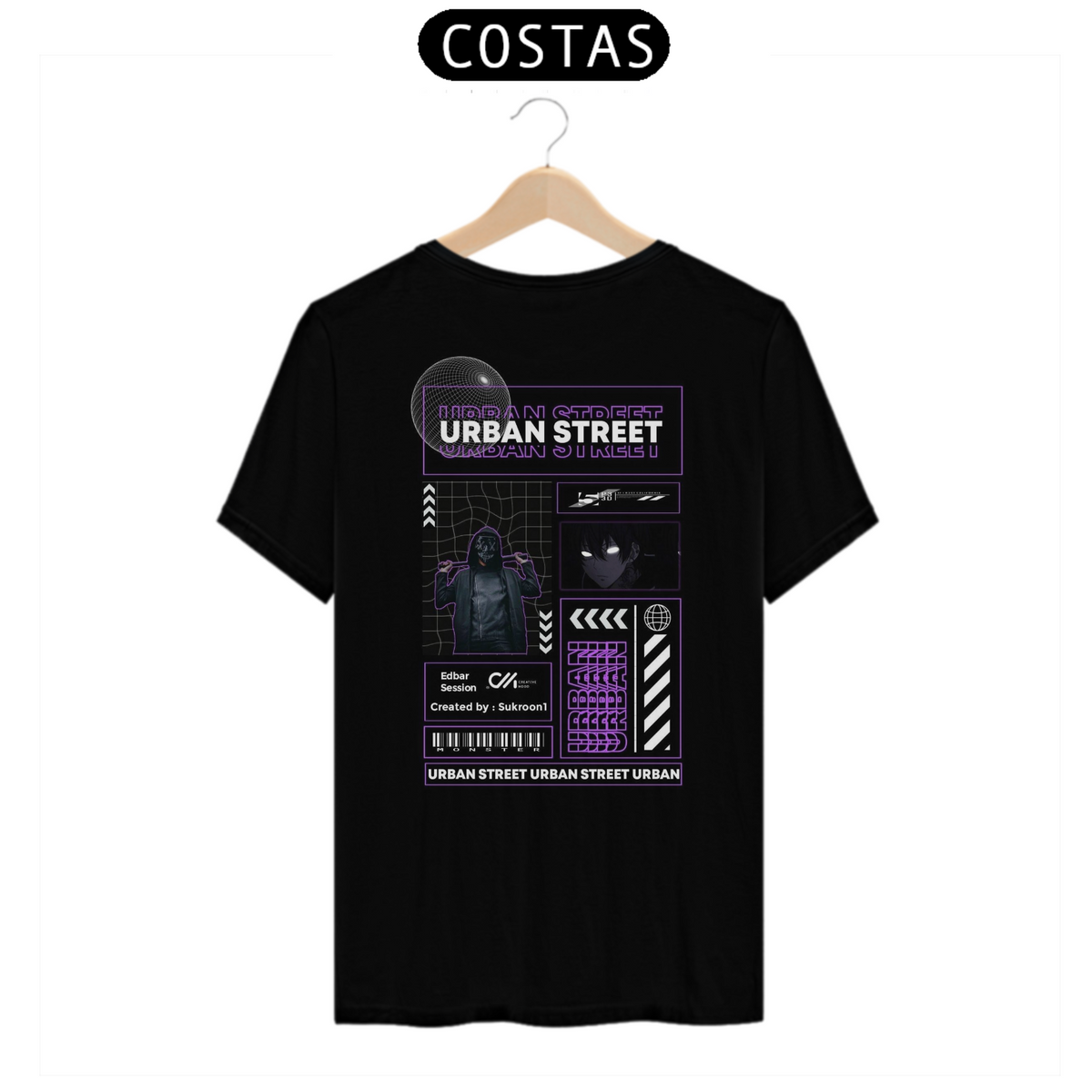 Nome do produto: Camisa URBAN STREET - Moda Streetwear 