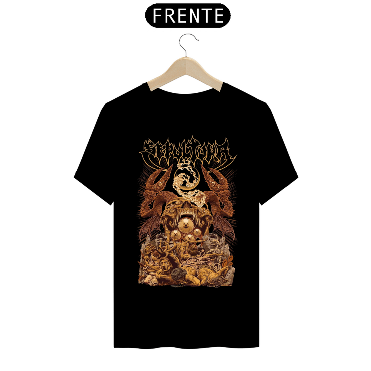 Nome do produto: Camisa Sepultura ARISE - Heavy Metal