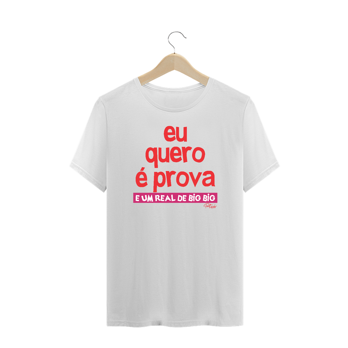 Nome do produto: CAMISETA BIG BIG - PLUS SIZE