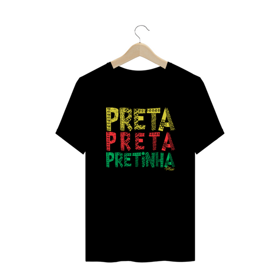 CAMISETA PRETA PRETINHA - PLUZ SIZE