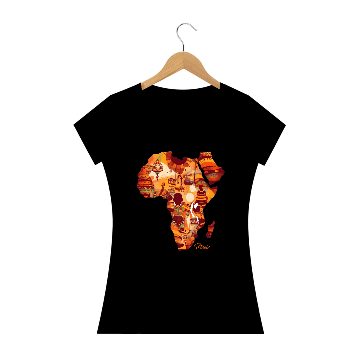 Nome do produto: BABY LOOK AFRICA - PREMIUM