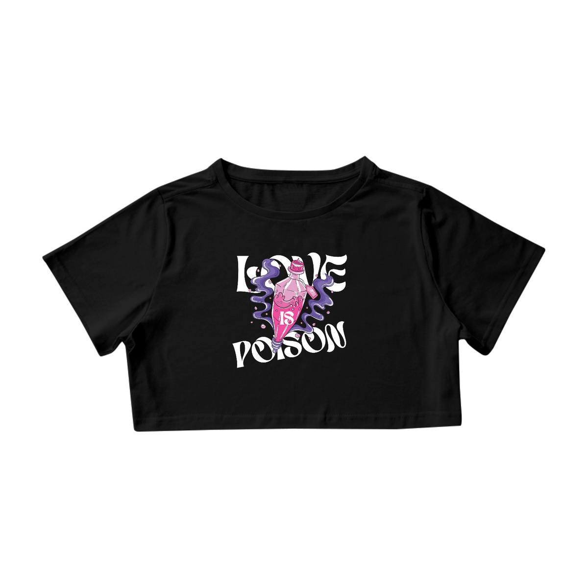 Nome do produto: Cropped Love is Poison