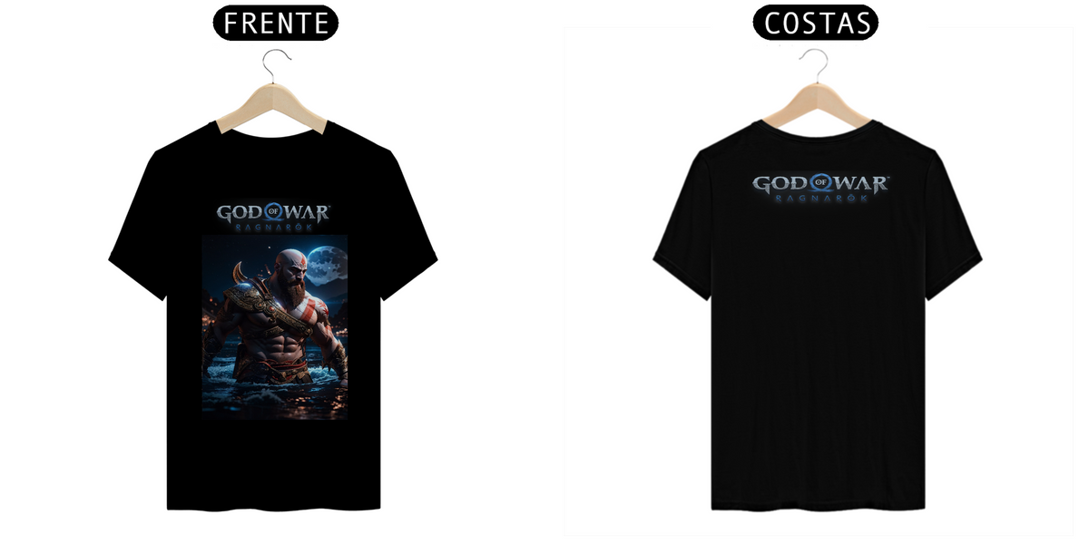 Nome do produto: Camisa Geek God Of War - Kratos