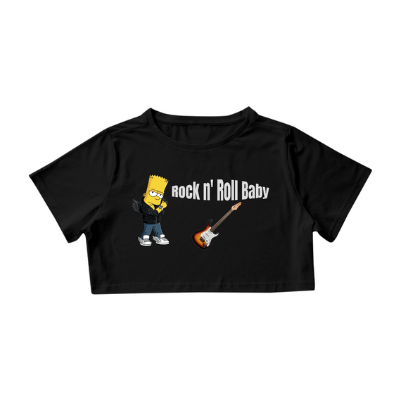 CROPPED ROCK N' ROLL BABY - BART