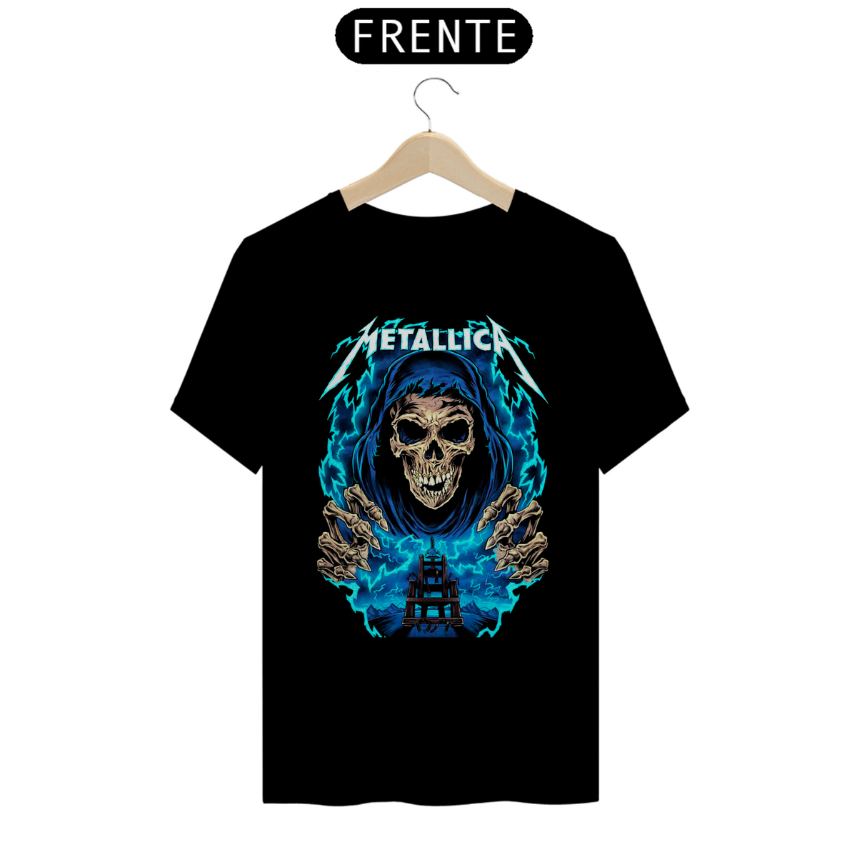 Nome do produto: Metallica mod1 masculina