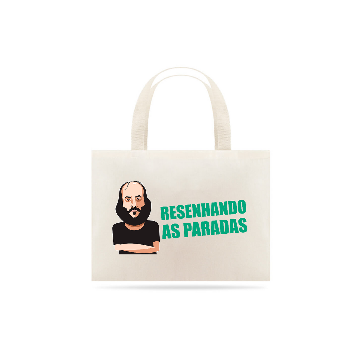 Nome do produto: Eco Bag Resenhando as Paradas