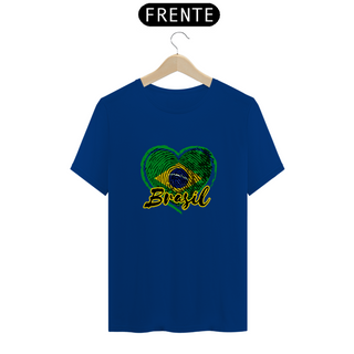 Camiseta Coração do Brasil