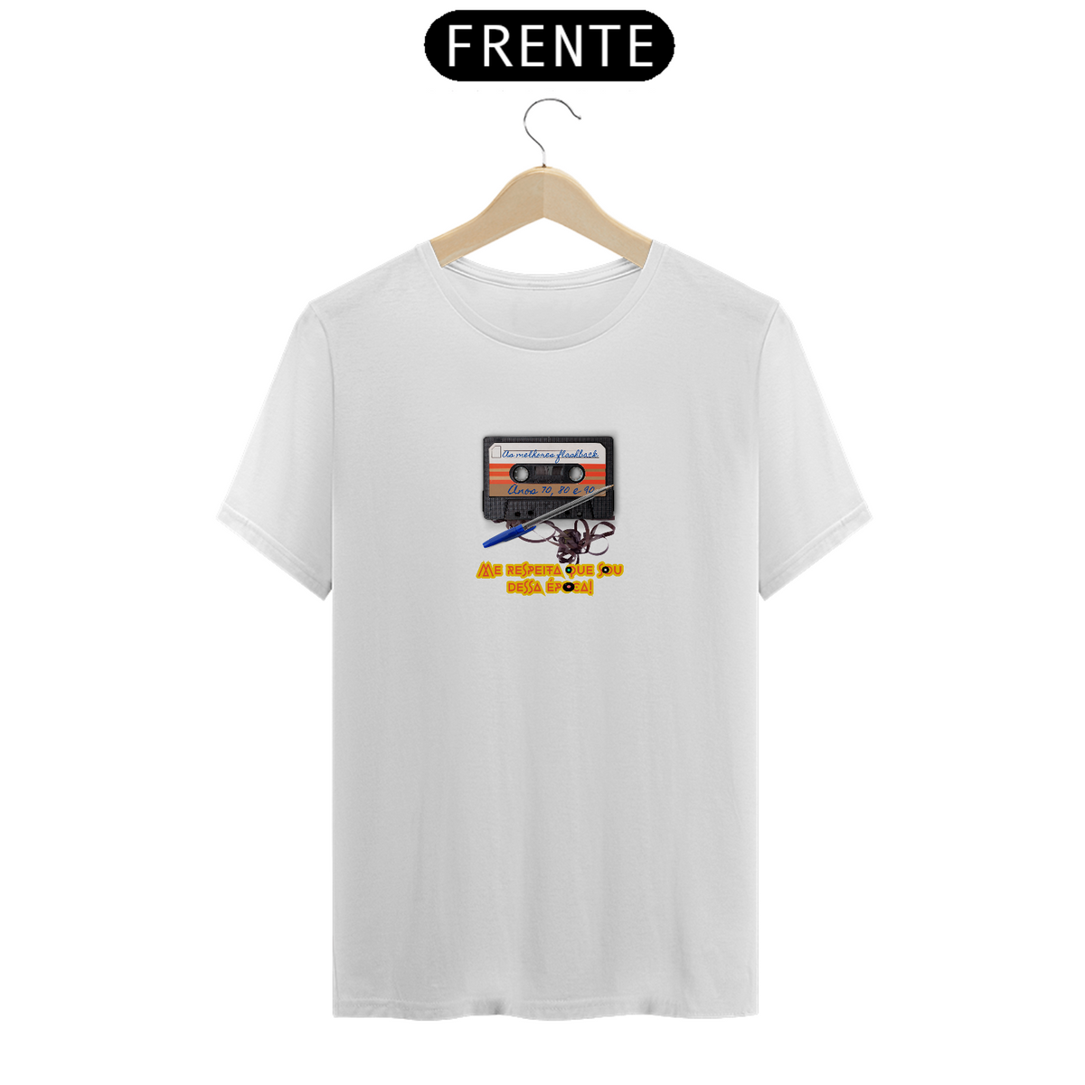 Nome do produto: Camiseta Fita Cassete 
