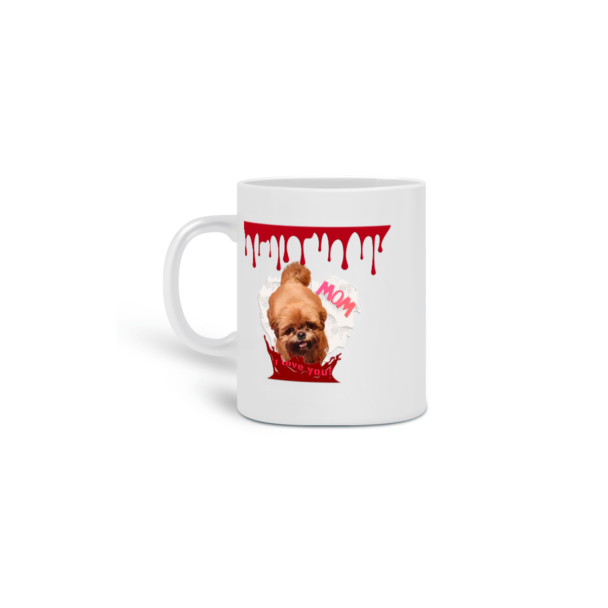 Nome do produto: Caneca Mom Pet