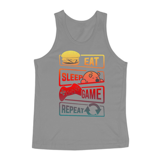 Nome do produtoEat Sleep Game Repeat - Regata