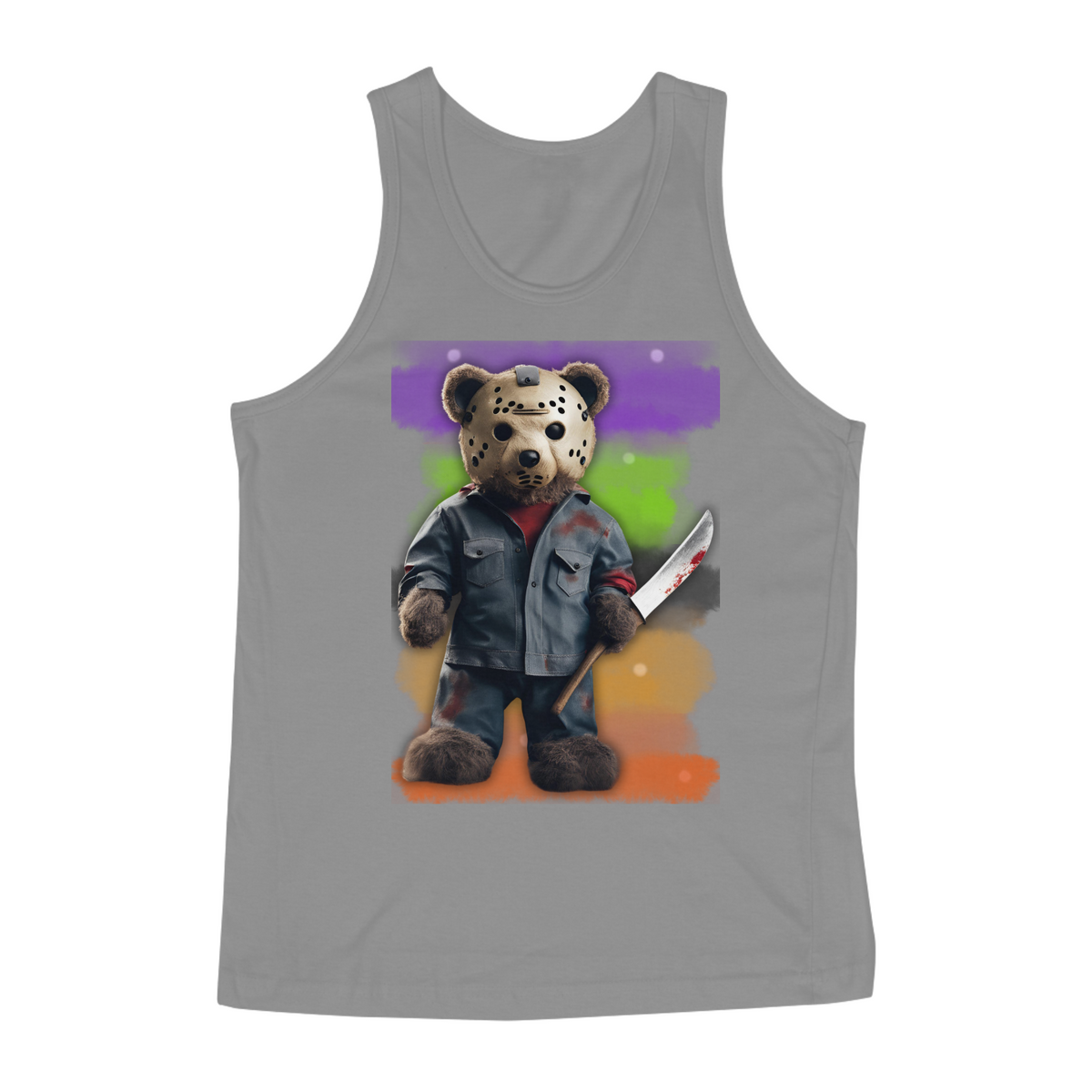 Nome do produto: Halloween Teddy Jason - Regata