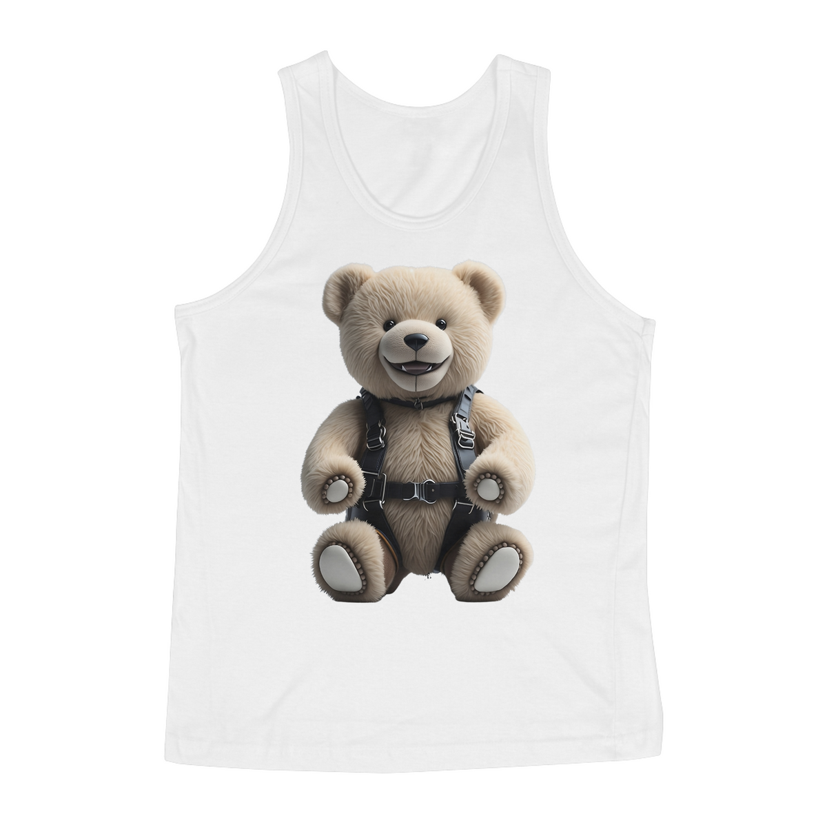 Nome do produto: Leather Harness Teddy - Regata