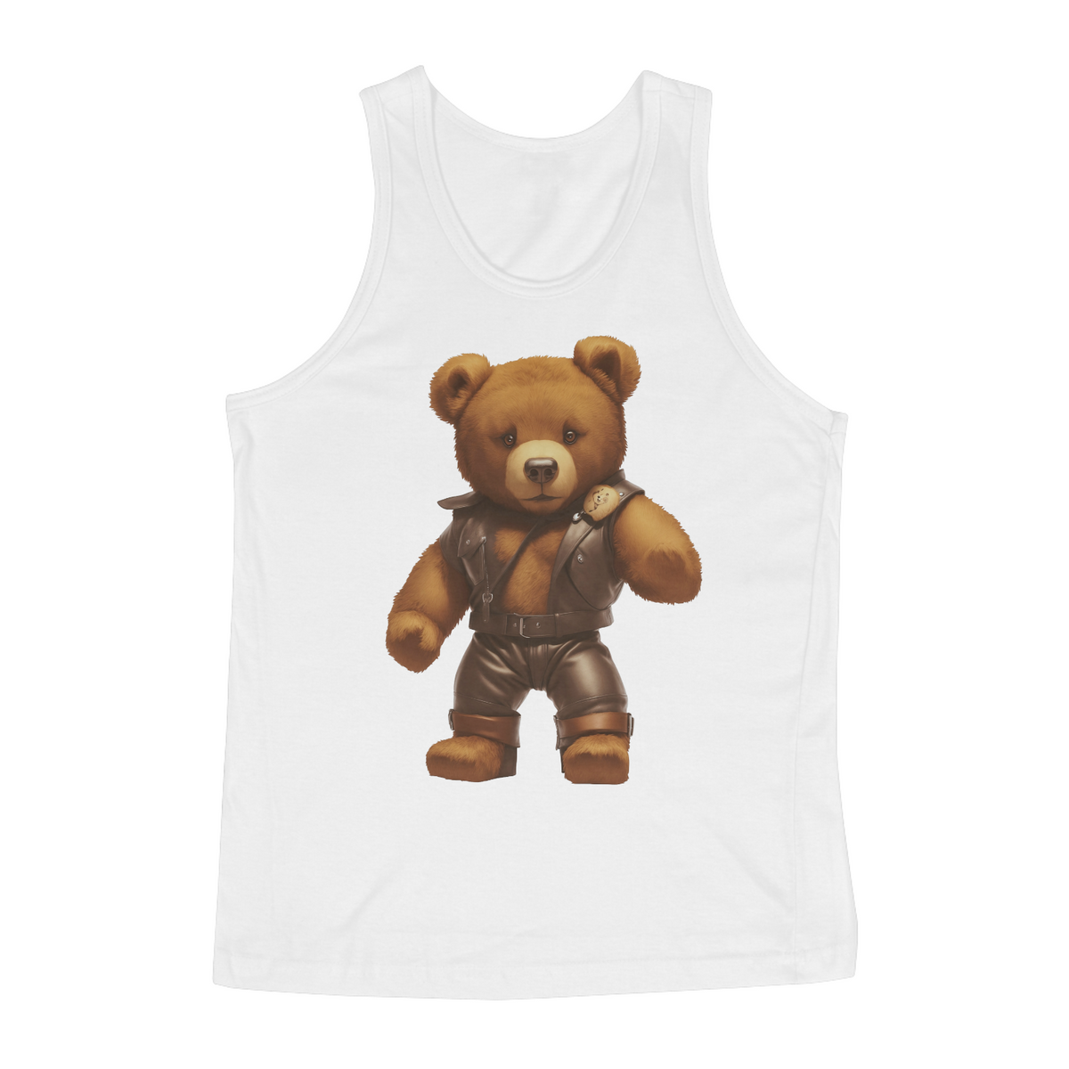 Nome do produto: Leather Teddy Bear - Regata