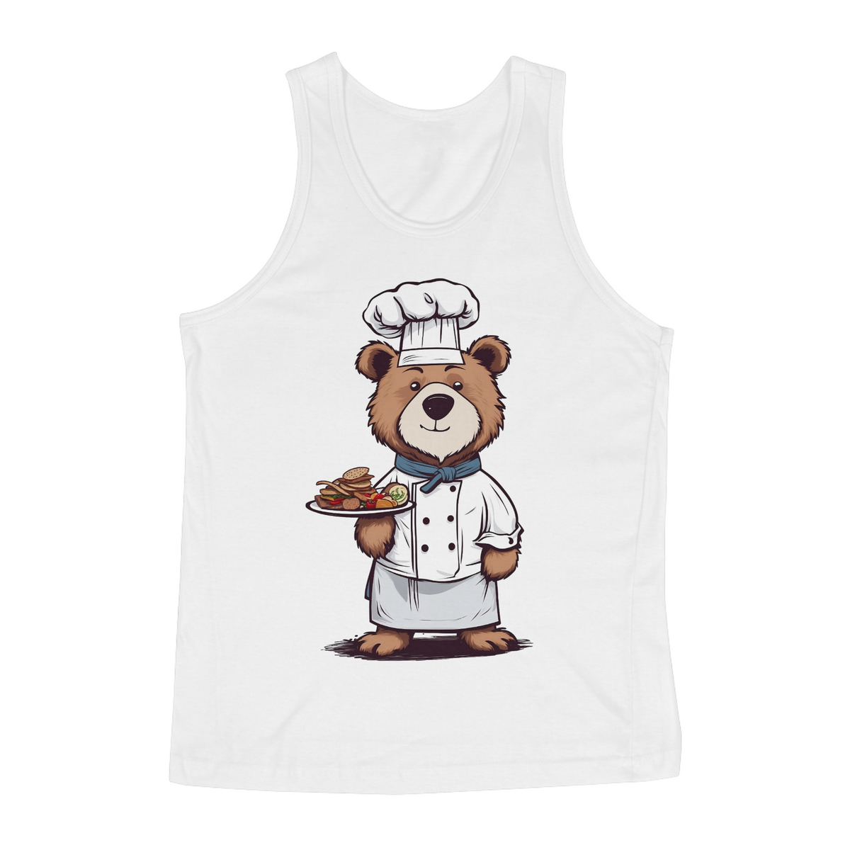 Nome do produto: Bear Chef de Cozinha 2 - Regata