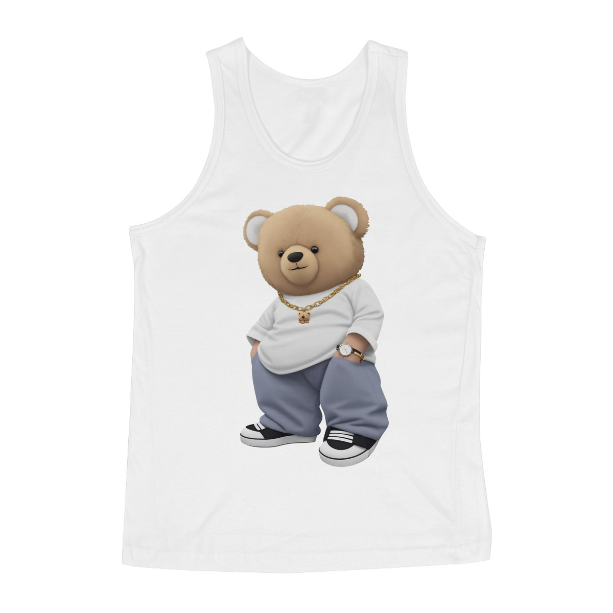 Nome do produto: Oversize Teddy Bear - Regata