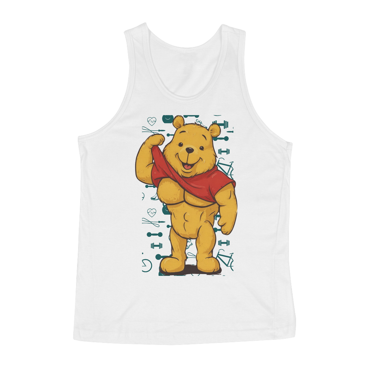 Nome do produto: Teddy Bear Workout - Regata