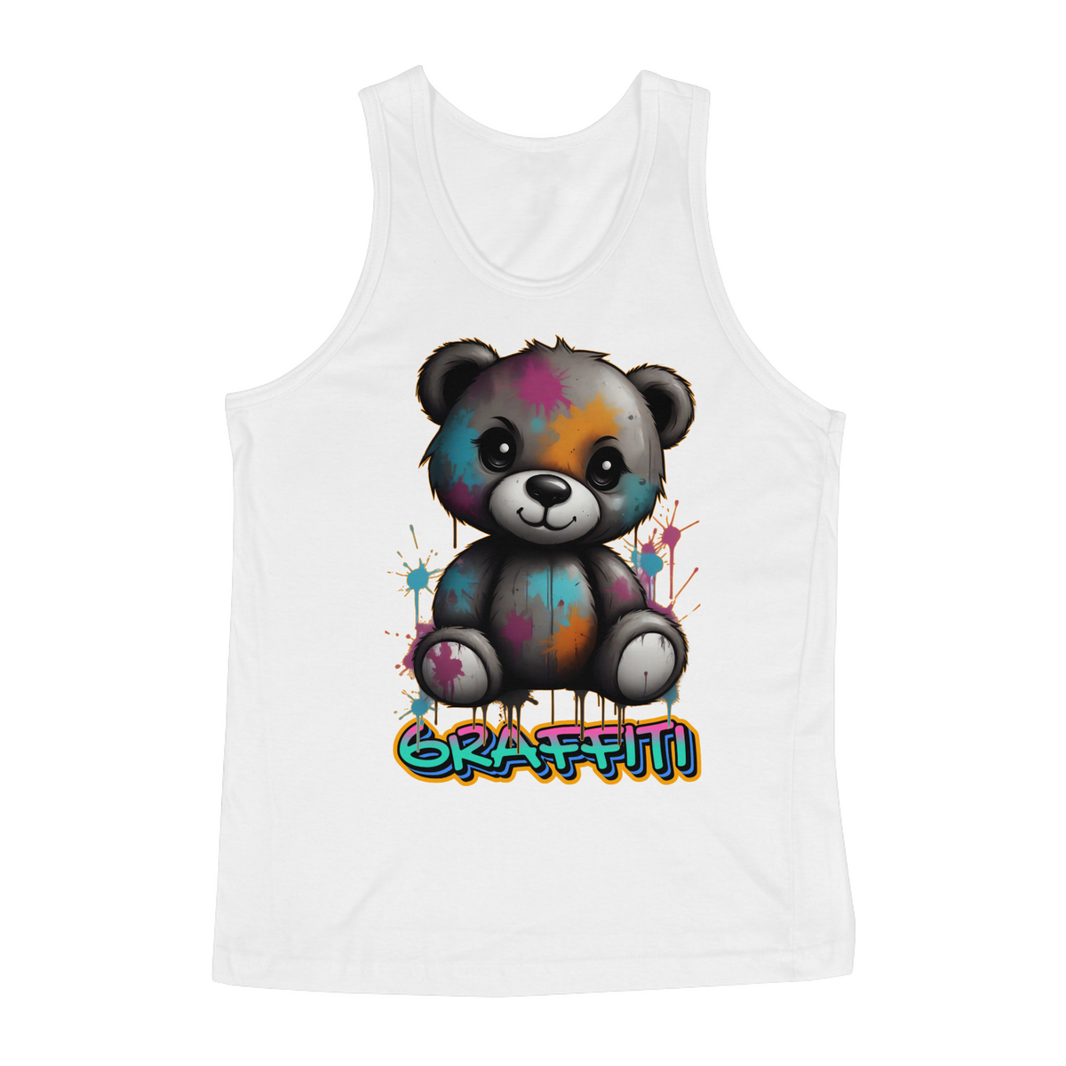 Nome do produto: Graffiti Bear - Regata