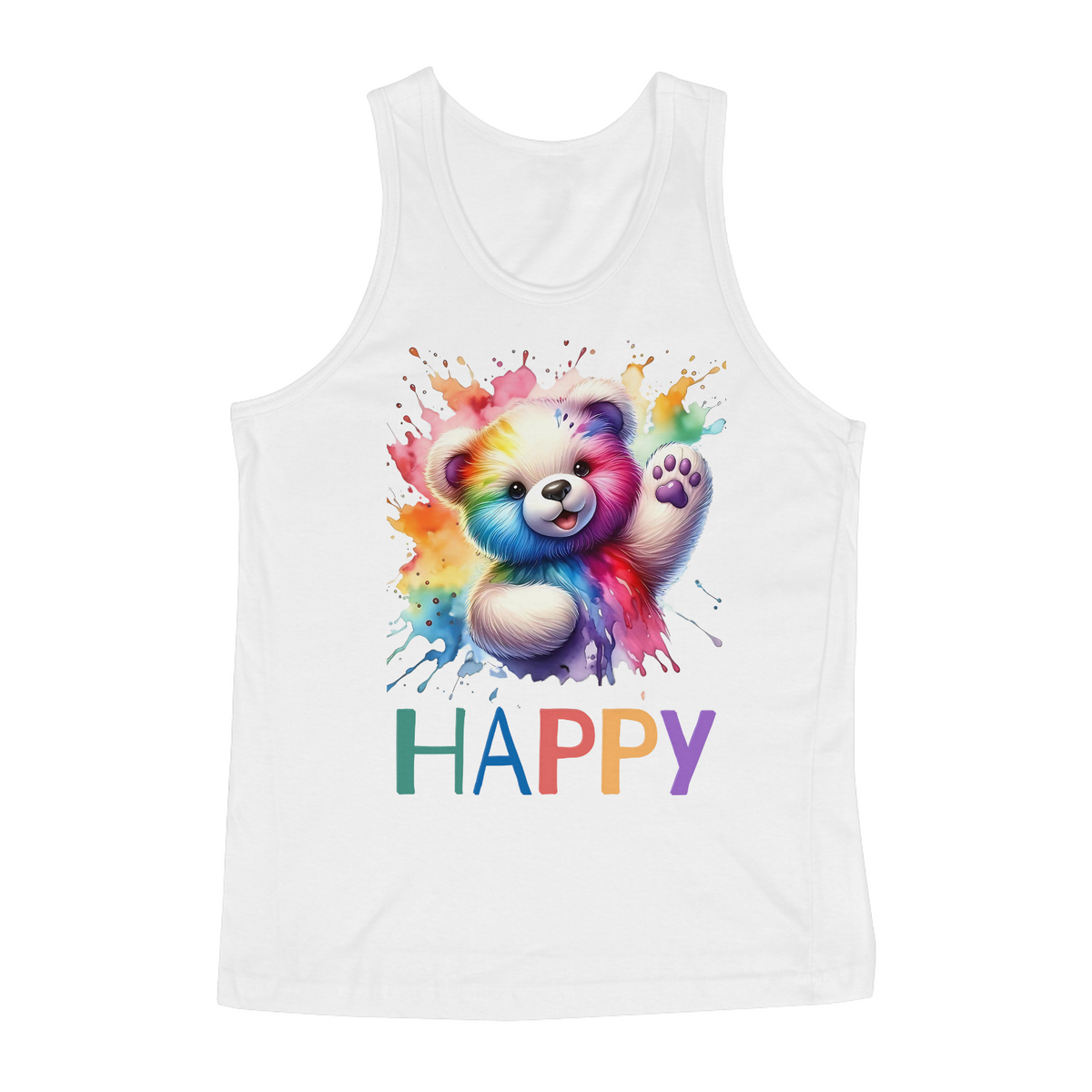 Nome do produto: Happy Rainbow Bear - Regata