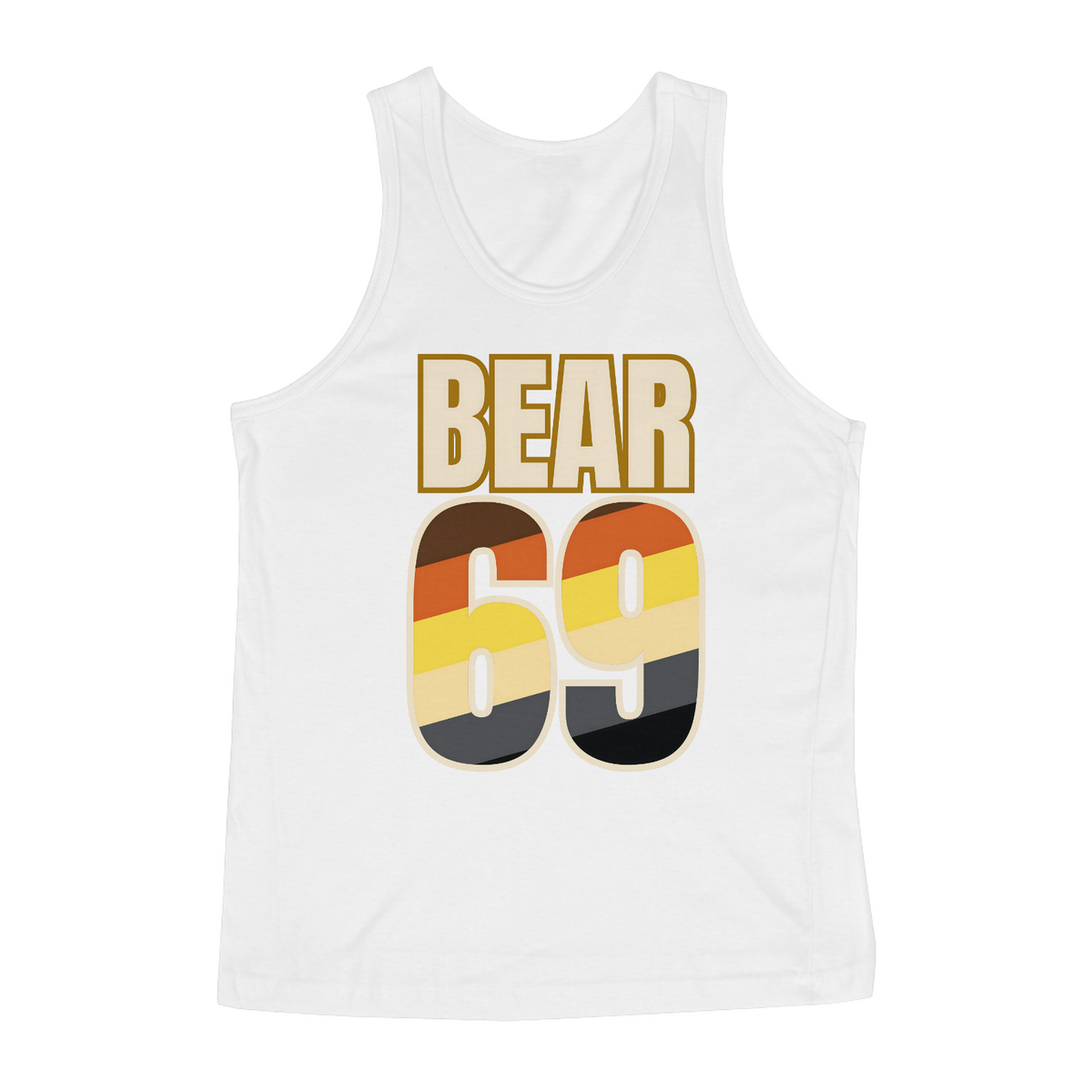 Nome do produto: Bear Pride 69 - Regata