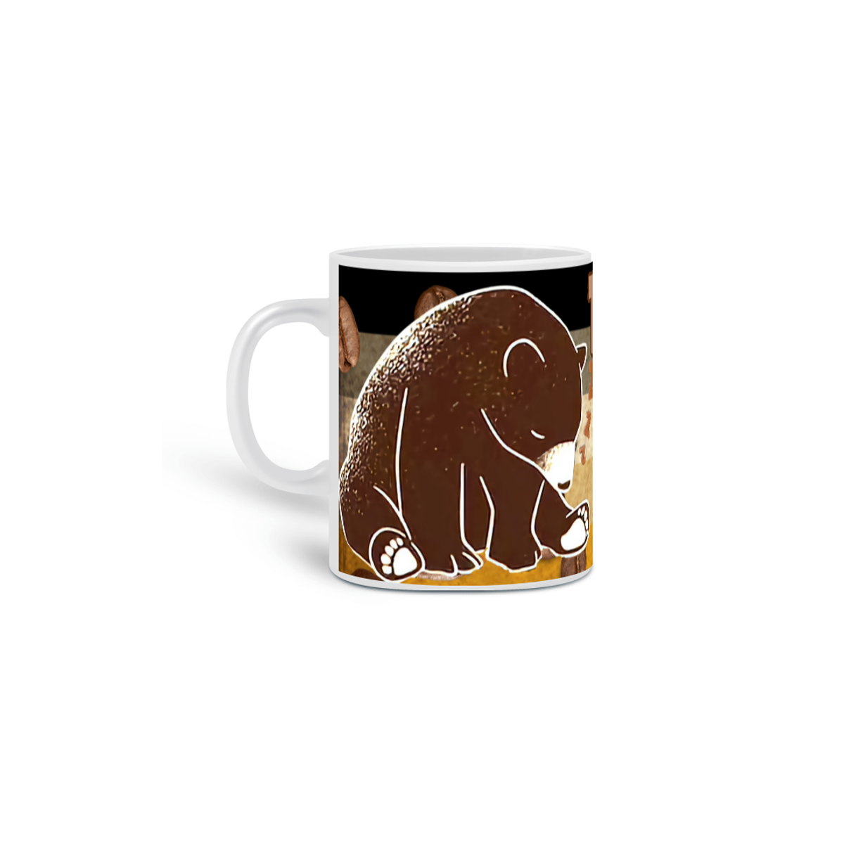 Nome do produto: Caneca - This Bear Needs Coffee