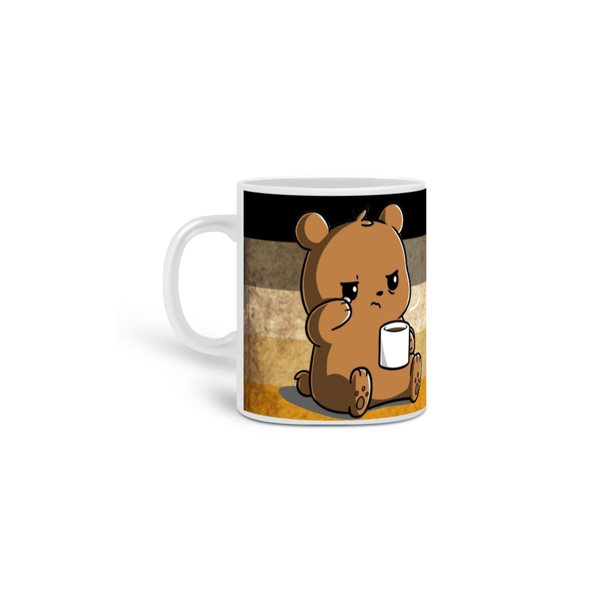 Nome do produto: Bear-ly Awake - Caneca