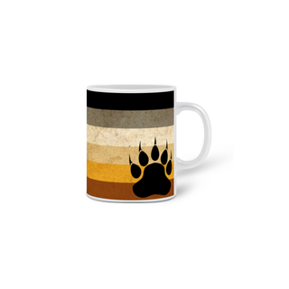 Nome do produtoBear Pride Flag Rust - Caneca