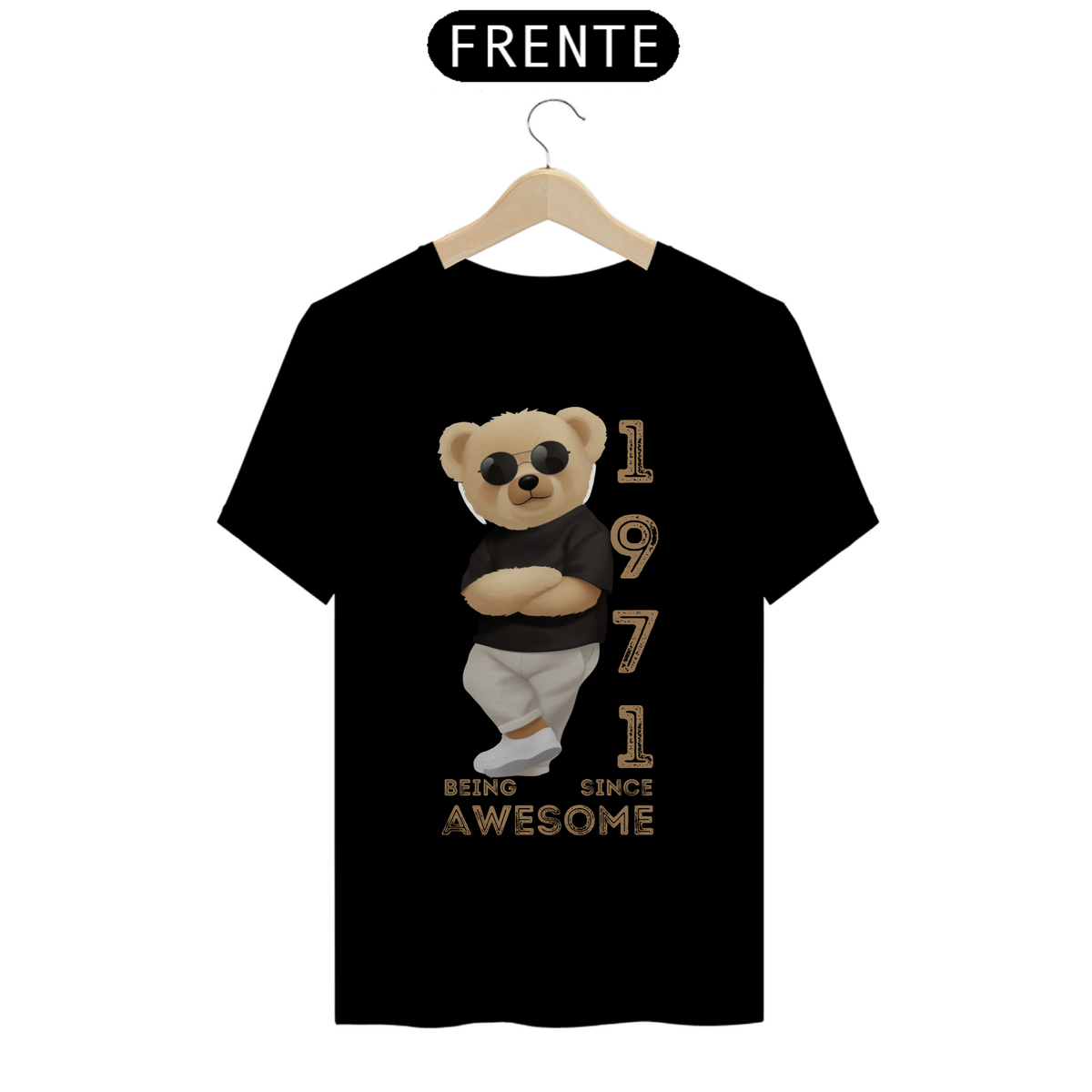 Nome do produto: Being Awesome 1971 Teddy Bear - Quality