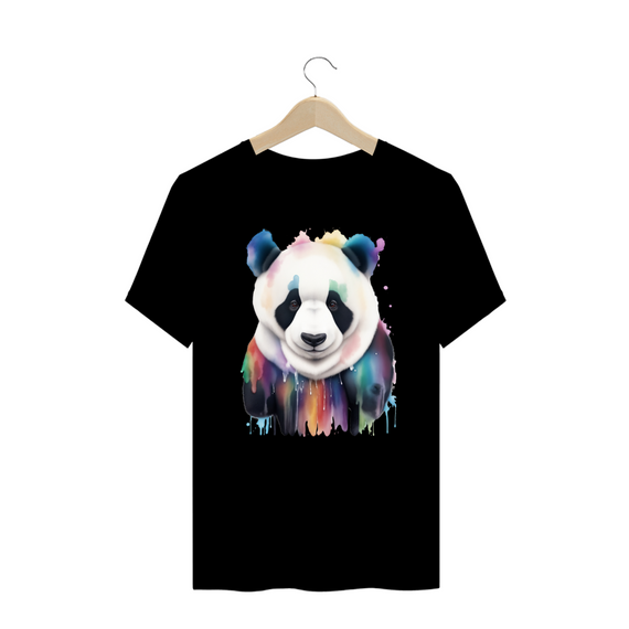 Rainbow Splash Panda - Plus Size