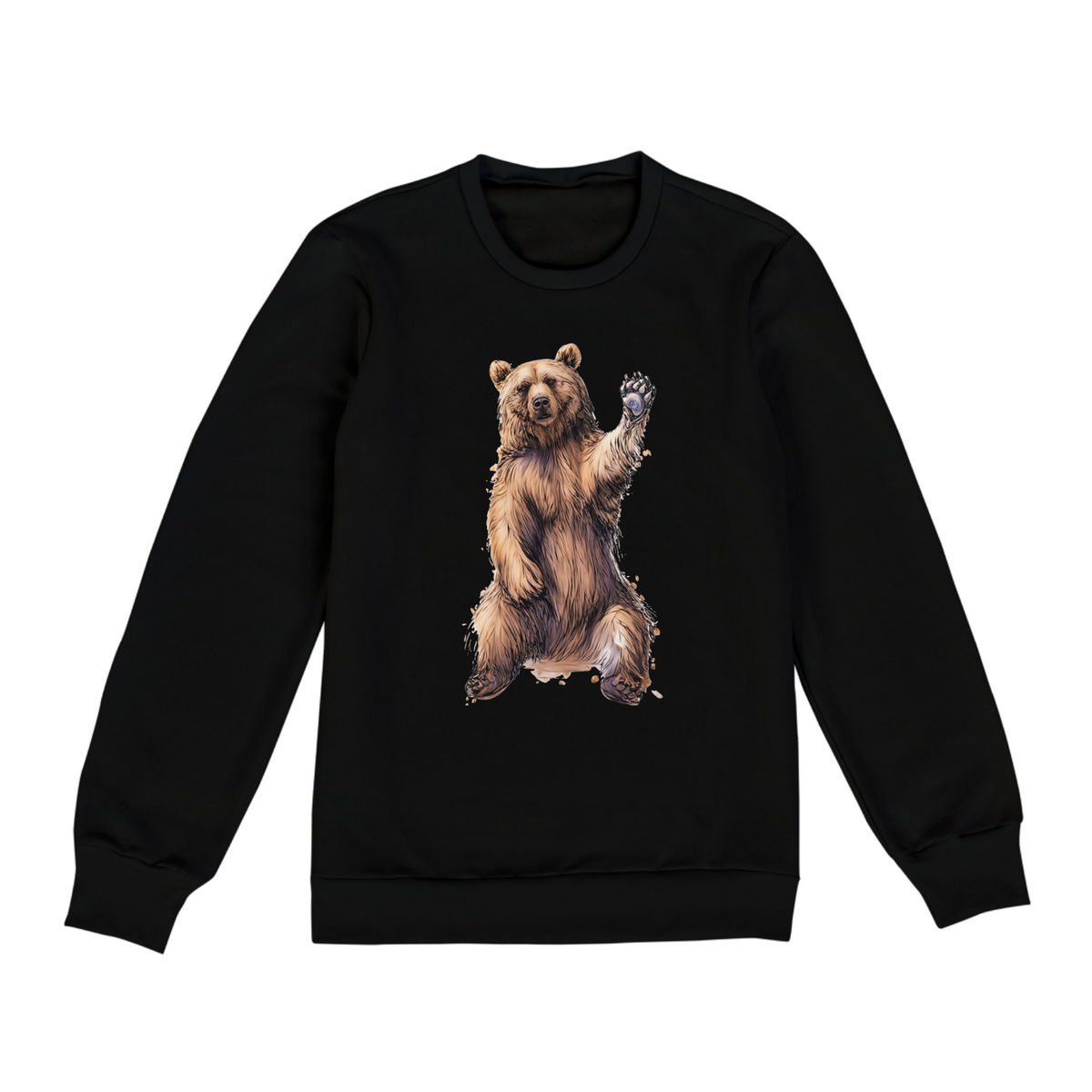 Nome do produto: Bear Waving - Moletom