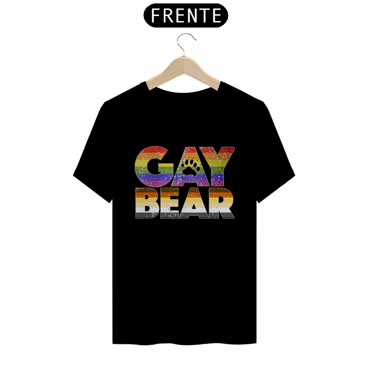 Nome do produto: Lettering Gay Bear 2 - Quality