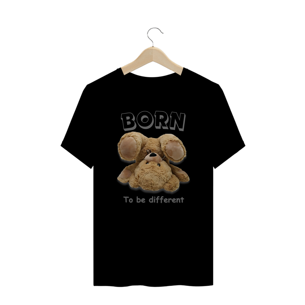 Nome do produto: Teddy Born to be different - Plus Size