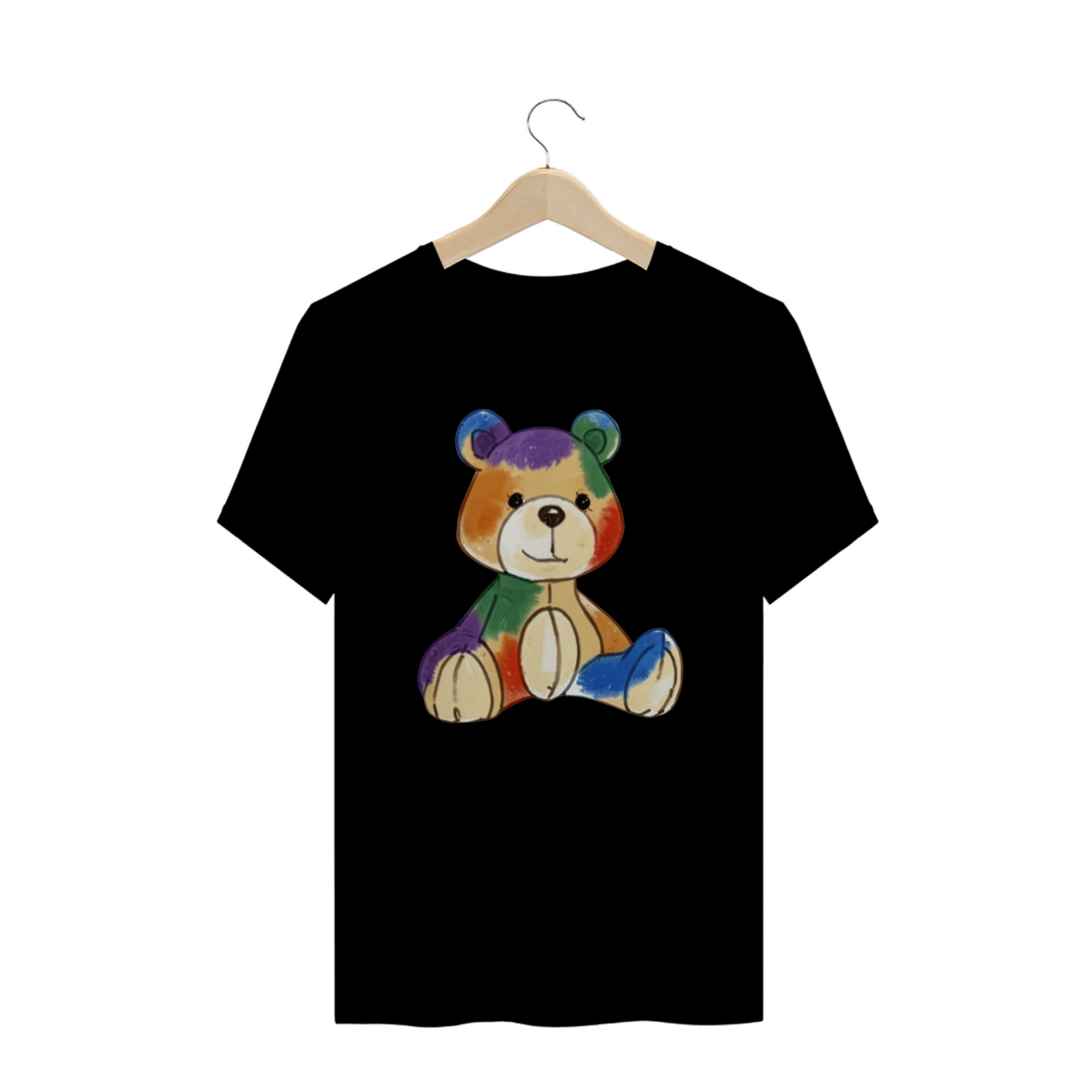Nome do produto: Ursinho colorido Teddy - Plus Size