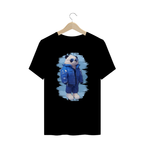 Blue Puffer Panda - Plus Size