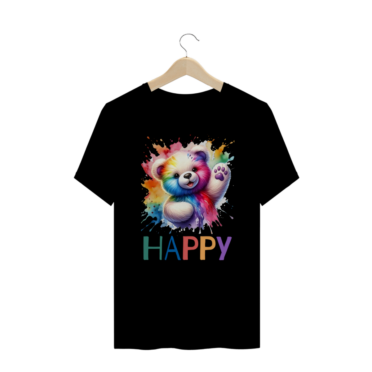 Nome do produto: Happy Rainbow Bear - Plus Size