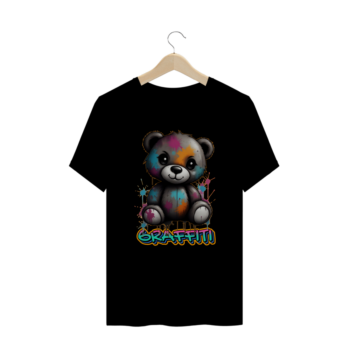 Nome do produto: Graffiti Bear - Plus Size