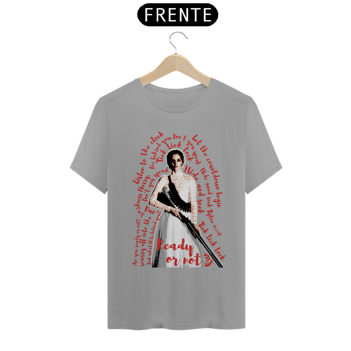 Nome do produto: Camiseta Casamento Sangrento | Ready or Not | Hide and Seek