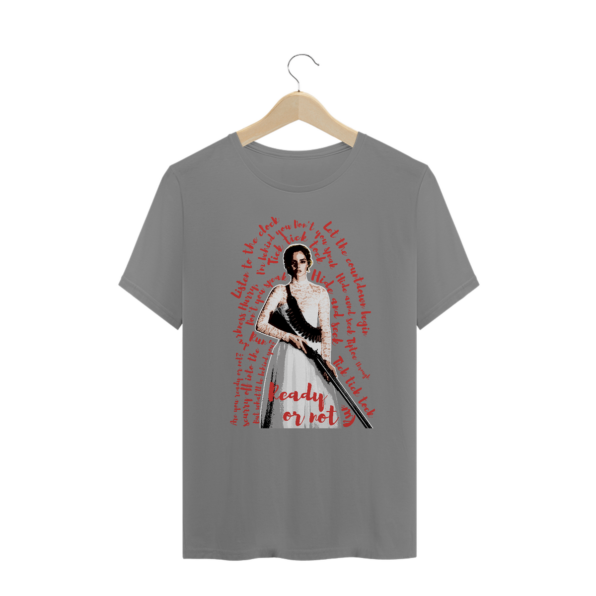 Nome do produto: Camiseta Casamento Sangrento | Ready or Not | Hide and Seek | Plus Size