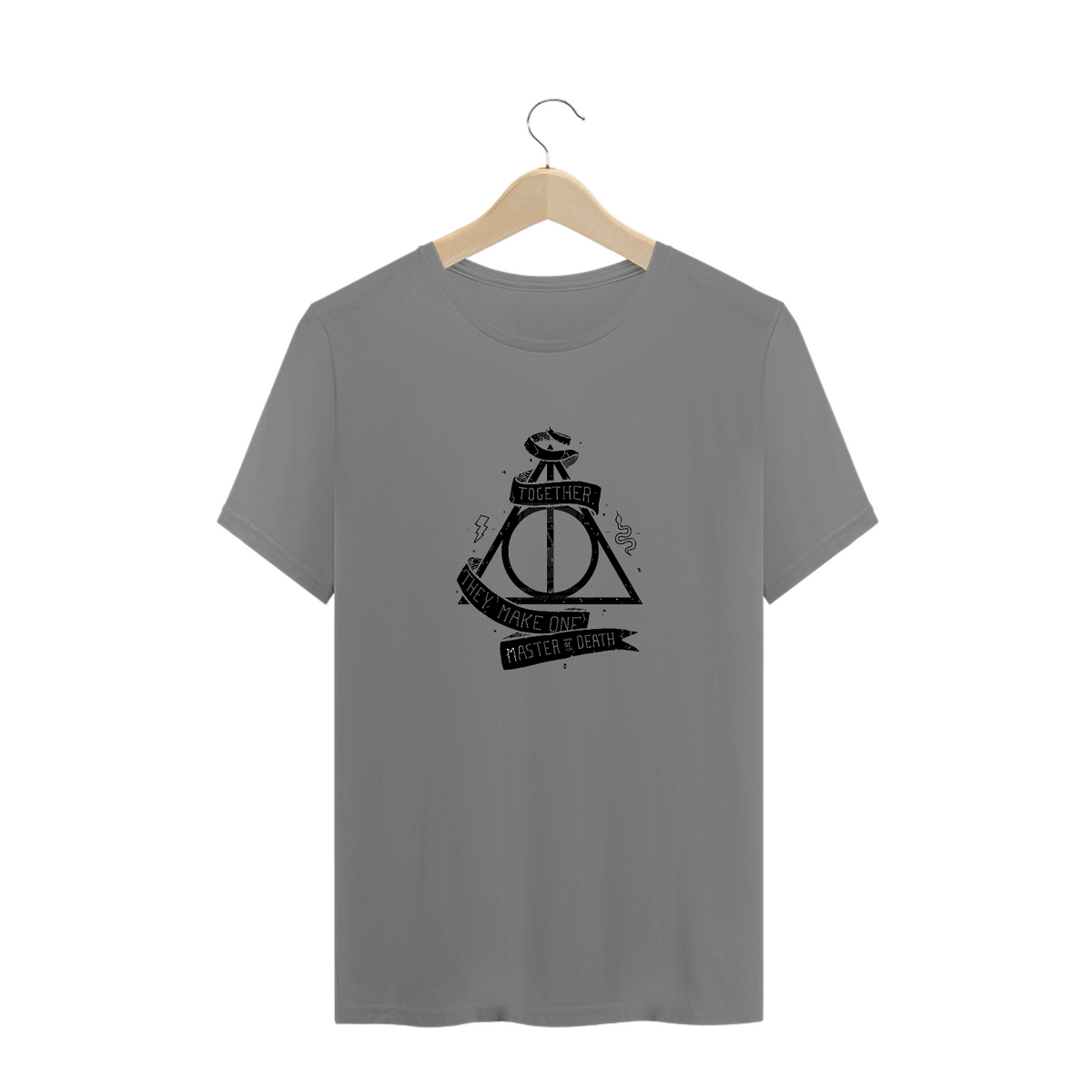 Nome do produto: Camiseta Harry Potter | Plus Size | As Relíquias da Morte Pt2