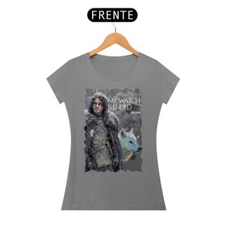 Nome do produtoCamiseta Jon Snow | Game Of Thrones | Baby Look