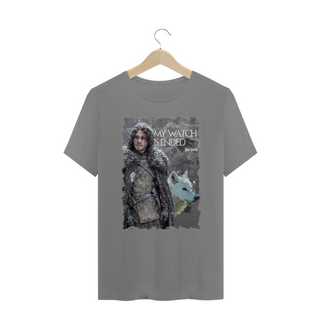 Nome do produto Camiseta Jon Snow | Game Of Thrones | Plus Size